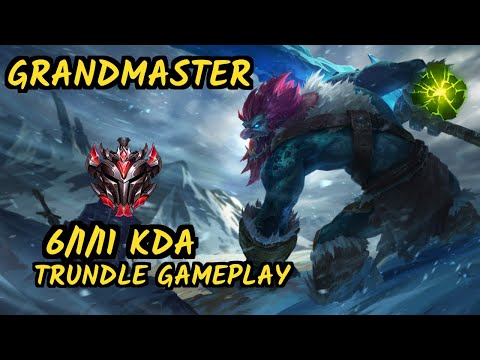 FTW Plasma Lemon (TRUNDLE) vs FIDDLESTICKS - 6/1/11 KDA BOTTOM SUPPORT GAMEPLAY - EUW GRANDMASTER