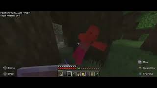 The Creaking funny Minecraft noob's first contact