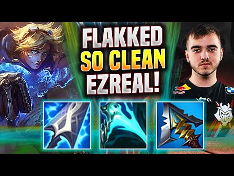FLAKKED IS SO CLEAN WITH EZREAL! - G2 Flakked Plays Ezreal ADC vs Veigar! | Season 2022
