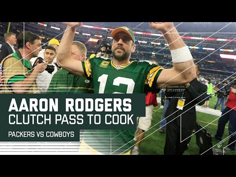 Aaron Rodgers' Clutch Pass to Jared Cook Sets Up Game-Winning FG! | NFL Divisional Highlights