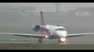 preview picture of video 'Eastern Airways Embraer ERJ-135ER Landing In Cork Full (HD)'