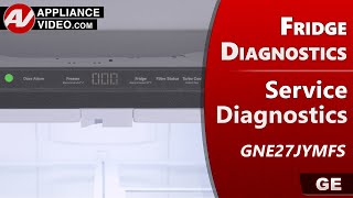 GE Refrigerator: Service Diagnostics, Troubleshooting & Error Codes