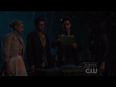 Riverdale - Veronica and Betty drink from the chalets 3x22