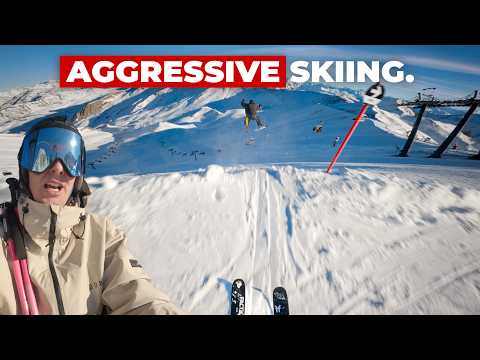 Blind flight into the black ski slopes?! Full send in Ischgl!🇦🇹