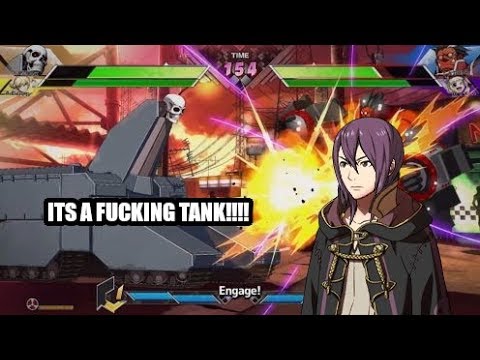 IT'S A FUCKING TANK! Blazblue Cross Tag Battle 2.0 reaction