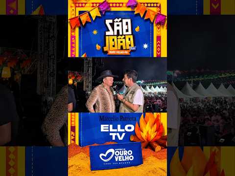 ELLO TV esteve nos bastidores do São João 2026 de Ouro Velho-PB e conversou com Toca do Vale
