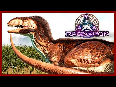 Megalosaurus Taming in the Dark with Night Vision Goggles  Immersive Ark! Ep 19 Ragnarok Map