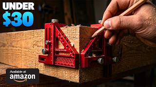44 Must Have Woodworking Tools On Amazon Under 30$
