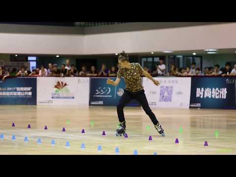 2017 SSO Senior Men Slalom，4th，Lorenzo Guslandi (Italy)
