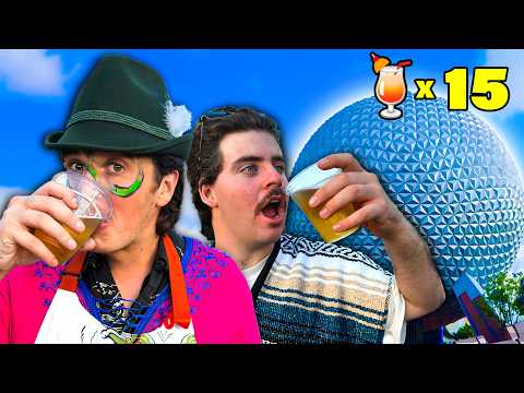 We Tried Every Drink at Epcot AGAIN (Ranked 1-15)