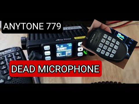 ANYTONE 779UV Dead Microphone ??