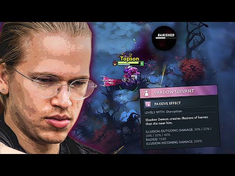Topson plays SHADOW DEMON MID for a reason...😈