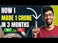 How I made a Crore in Three Months with PSU Stocks?