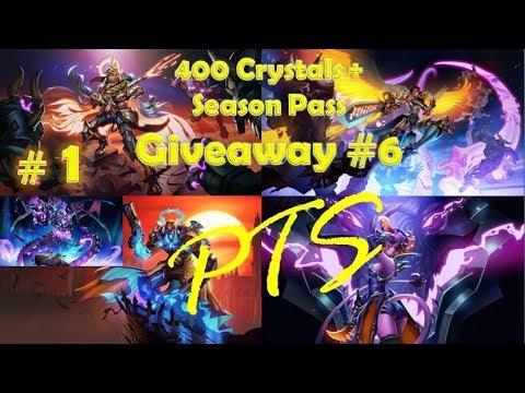 Paladins Update 1.1 PTS - New Champion, New Map, New Game Mode, New Skins (400 Crystals Giveaway #6)