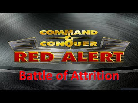Command and Conquer Red Alert Remastered 4v4 (Battle of Attrition, Can I survive?)