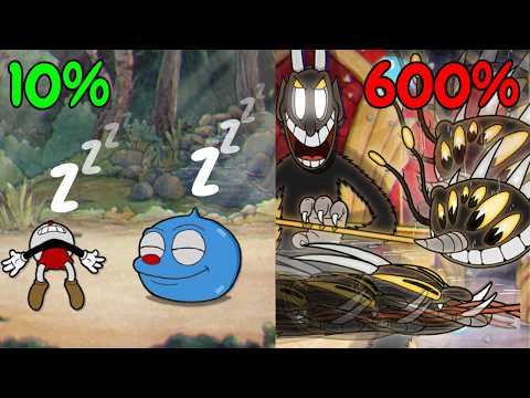 Cuphead But EVERY BOSS It Gets FASTER!