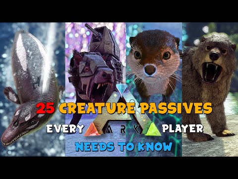 25 Dino/Creature Passives & Abilities Every ARK Player Needs To Know.