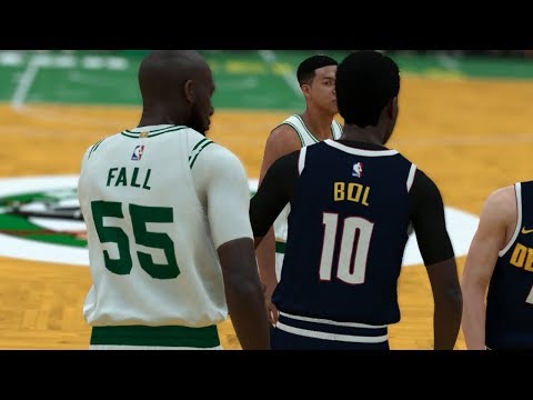 NBA 2K19 Tacko Fall My Career Ep. 6 - Tacko vs Bol Bol