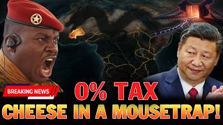 IBRAHIM TRAORE SHOCKS China — Burkina Faso Refuses to Sell Its Future for Zero Tariffs