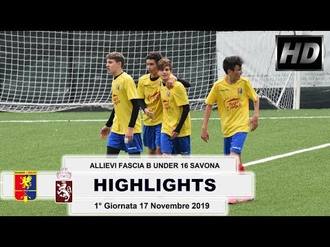 ALLIEVI FASCIA B UNDER 16 SAVONA 1° Giornata Dianese&Golfo - Ventimiglia 2 - 0