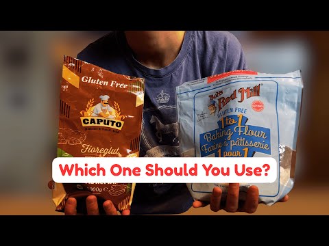 Caputo Fioreglut GF vs  Bob's Red Mill 1 to 1 GF Flour — Don't Buy the Wrong One!