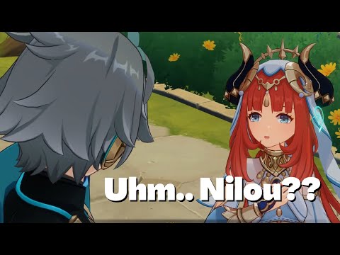 Nilou meets Alhaitham..