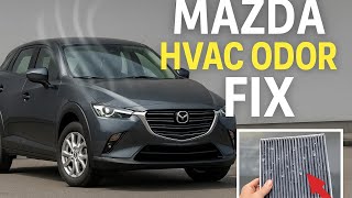 Mazda CX-5/CX-30: Musty A/C & Damp Filter—Easy Fix