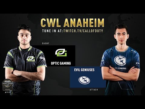 Optic Gaming vs Evil Geniuses | CWL Anaheim 2019 | Day 1