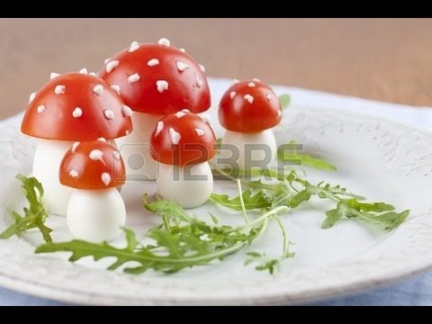 Funghetti di Mozzarelle e Pomodorini,RICETTA SFIZIOSA Antipasto FACILE e VELOCE