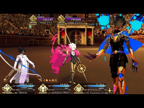 [FGO NA] Nerofest 2023: Karna and Arjuna EQ 3T (No Event CE / Frontline Only)