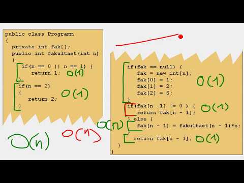 Determine the runtime complexity of programs