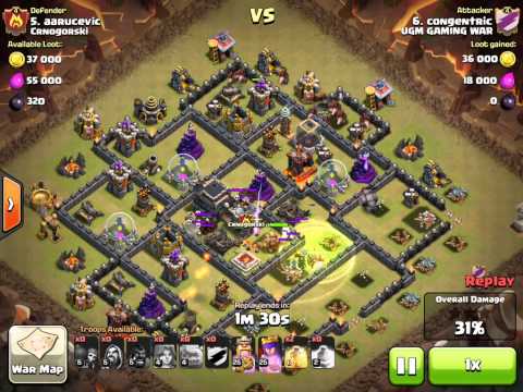 clan war Crnogorski 3 star gohova numb5 by congentric