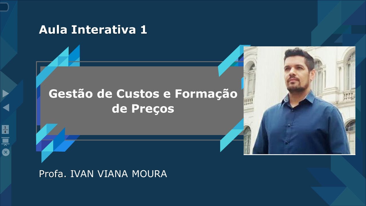 Aula 01 - Gestão de Custos e Formação de Preços