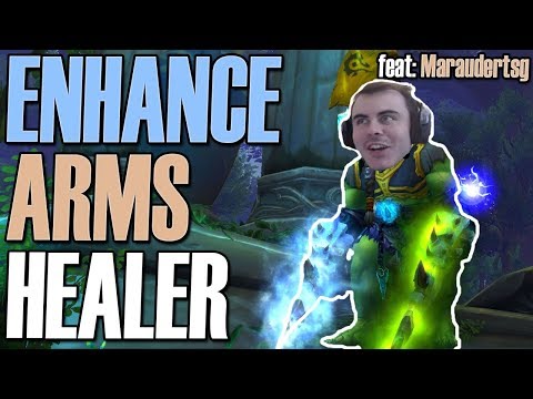 👊TURBO 3v3 ft: Marauder - Enhance Shaman PvP [BFA WoW]