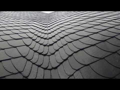 Schieferdächer in Hamburg - Rückseite fertig - Schieferdecker Hamburg - Dachdecker