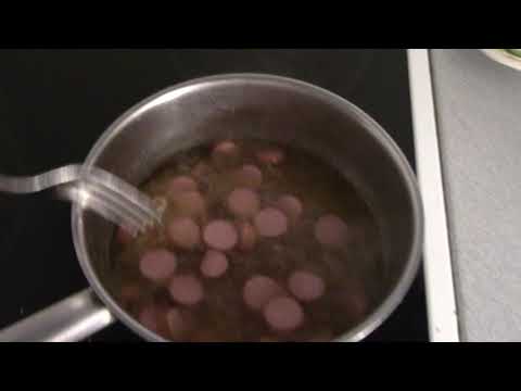 MongoTV_2796 - Mongo Madskole - OKSEBOUILLONSUPPE Med Pølse - Nudler - Løg - Gulerødder