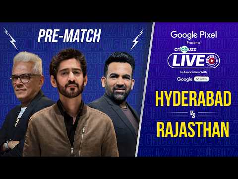 Cricbuzz Live: Eliminator: #SRH opt bowl | Praful Hinge is back! | Jadeja back into XI for #RR