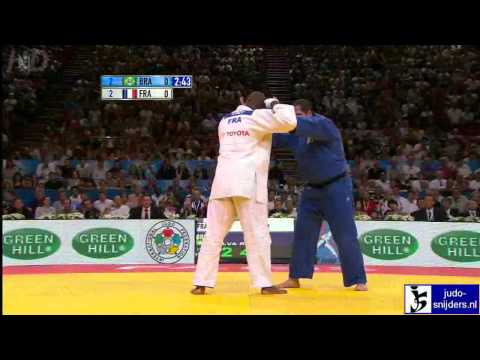 Judo 2011 World Championships Teams Paris: Riner (FRA) - Silva (BRA) [+100kg]