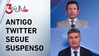 Segré e Piperno discutem se X deve voltar a funcionar após eleições municipais