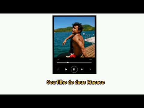 Tipografia para status, part. Xamã (Diss que te ama)