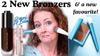 Westman Atelier & Victoria Beckham bronzers & Armani lips