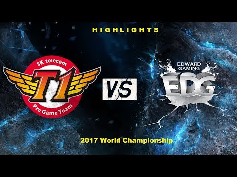 SKT VS EDG Highlights   2017 World Championship