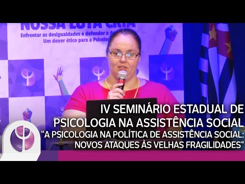 IV Seminário Estadual de Psicologia na Assistência Social 