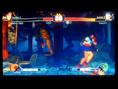 Kazurk7(Sk) vs BIGEVIL1000(Ry) Match 1 - Street Fighter 4