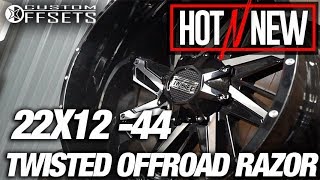 Hot n New Twisted Week 2018: Twisted Razor 22x12 -44