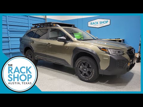 2022-2025 Subaru Outback WILDERRNESS Thule Caprock Platform Roof Rack | The Rack Shop - Austin, TX