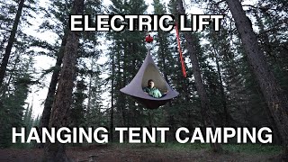 Electric Lift Hanging Tent Camping