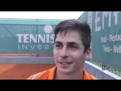 EMPIRE Futures Trnava 2016: 2R, Patrik Fabian (SVK) - Martin Blasko (SVK) 7:6(4), 6:2