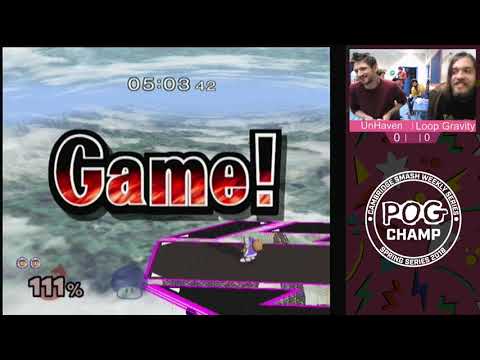 Pog Champ Cambridge Spring W2 [M] - WSF - UnHaven vs. Loop Gravity