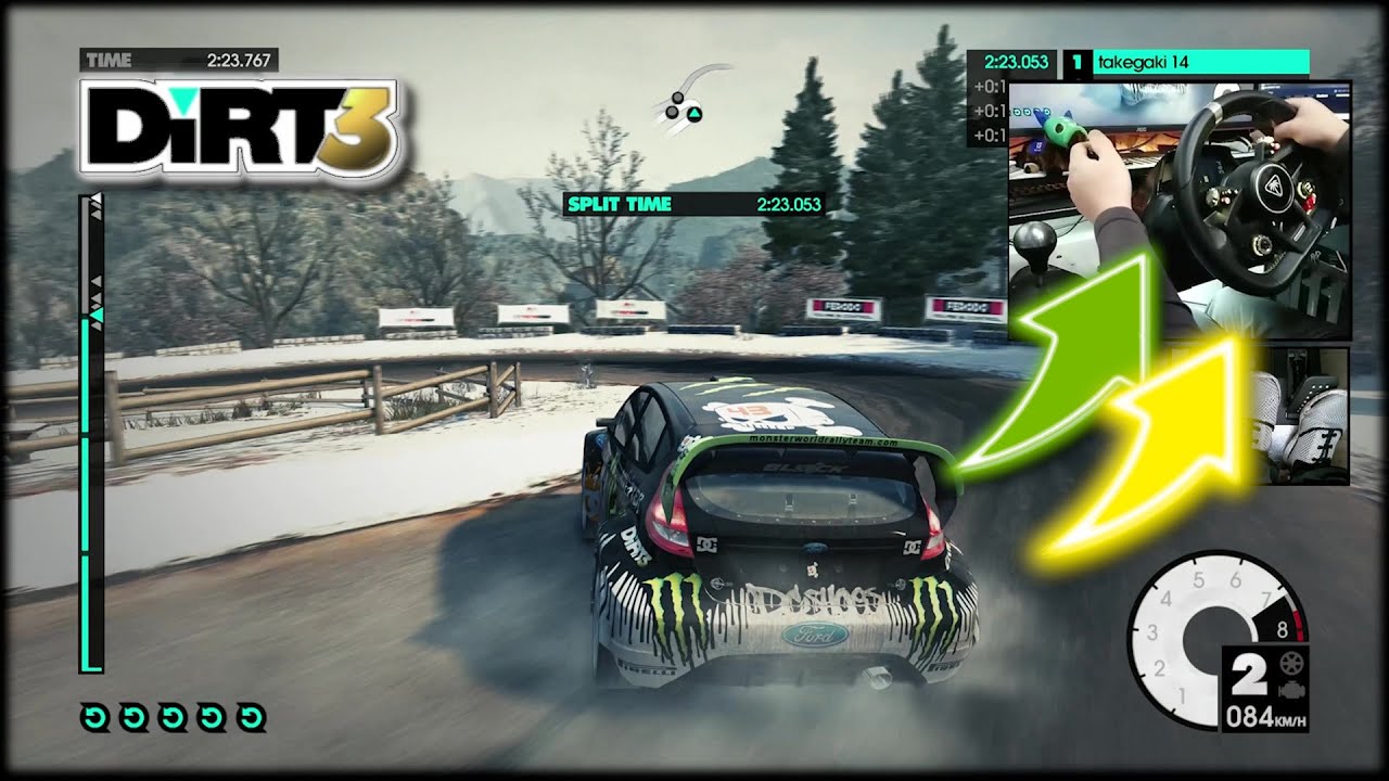 【 #43 】Ford Fiest Monte Carlo / Turtle Beach VelocityOne Race DiRT 3